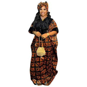 Nemokamai Dydžio Chalatas De Soiree Femme Longue Prašmatnus Afrikos Suknelė Moterims už Šalies Siuvinėjimo Tradicinių Drabužių