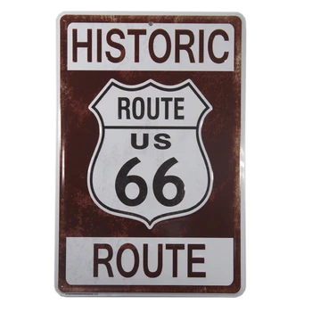 Route 66 Garažas Pasirašyti Metalo Skardos Pasirašyti Sienos Apnašas Derliaus Meno Sienos Plakatas Metalo Skardos Pasirašyti Route 66 Garažas