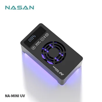 NASAN NA-MINI UV Kietėjimo Lempos Mini Mobilusis Telefonas, LCD Ekranas Taisymo Įrankis Nešiojamų Pagrindinės plokštės techninės Priežiūros Žalios Naftos Gydant Šviesa