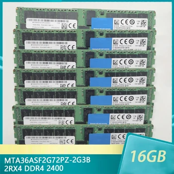 1Pcs 16G 16GB 2RX4 DDR4 2400 PC4-2400T-RB1 MT RAM MTA36ASF2G72PZ-2G3B Serverio Atmintį