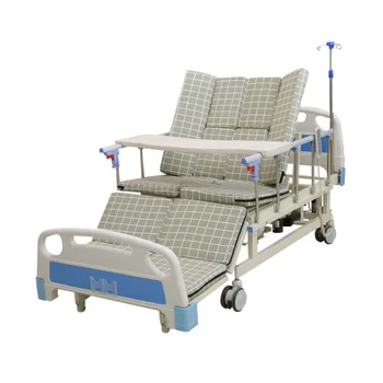 elektros multi-funkcija ligoninės lovoje plieno Slaugos Ligoninės Lovoje Pacientams, ligoninės lova su komoda medicinos įranga
