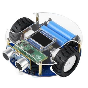Waveshare PicoGo Mobilus Robotas remiantis Aviečių Pi Pico Save Vairavimo Nuotolinio Valdymo automobilių, būtina programavimas