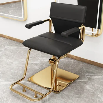 Profesinės Kirpyklos Kėdės, Pasukama Prabanga Aukso Sukasi Pedikiūras, plaukų kirpimo Kėdė Stilistas Cadeira Kirpykla Įranga MQ50BC