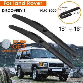 Automobilių Valytuvų For Land Rover DISCOVERY 1 1989-1999 priekinio Stiklo Guma Silicio Papildymo Priekinio Lango Valytuvų 18