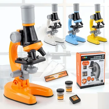 Technologijų Mikroskopo Rinkinys 1200X Mokslo Laboratorijoje Led Žaislų Namuose, Mokykloje, Palūkanų Auginti Vaikų Berniukų Gimtadienio Dovana Metu