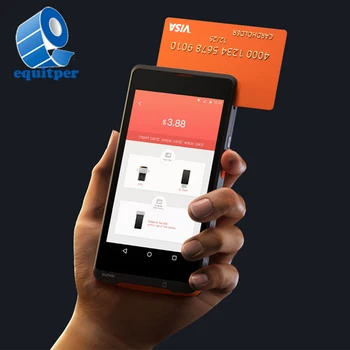 P2MI-NI kasos Android 9 Nuskaitymo 4G Tinklo NFC Spausdinimo 2D Nuskaitymo All-in-one Mašina anglų Versija