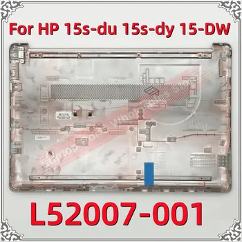 Naujas L52007-001 Padengti D HP 15s-du 15s-dy 15-DW D Lukštais L52007-001 Nešiojamas Apačioje Atveju Bazės Sidabro Pakeitimo