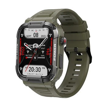 Originalus MK66 Patikima Smart Watch Vyrų Didelė Baterija Muziką Fitness Tracker 