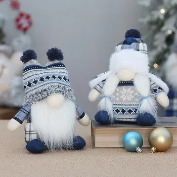 Naujas Kalėdų Gnome Pliušiniai Žaislai, Papuošalai Medvilnės Įdaryti Nykštukai Lėlės Kalėdų Namų Stalo Elf Nykštukai Dekoro Atostogų Papuošalai