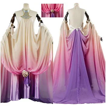 Cosplay kostiumų Padme Amidala ežero suknelė Padme Amidala cosplay kostiumų suknelė pagal užsakymą