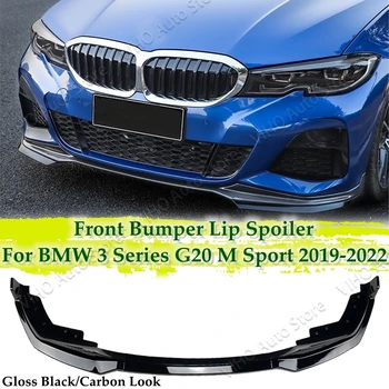 BMW G21 G20 Pre-Igs M Atlikimo Stiliaus Priekinis Bamperis Splitter Lūpų Spoileris Diffuser320i 320d 330i M340i M340d 2019-2022 Mod