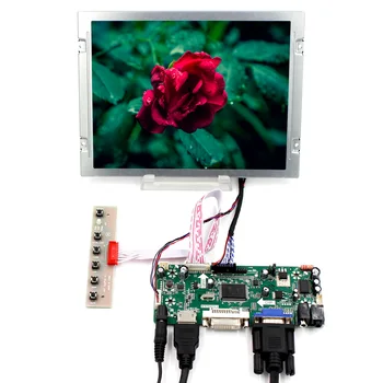 HD MI VGA DVI LCD Valdiklio plokštės M. NT68676 ir 8,4 colių AA084SC01 800x600 LCD Ekranas