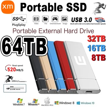 1 TB Kietasis Diskas SSD Išorinį Kietąjį Diską 
