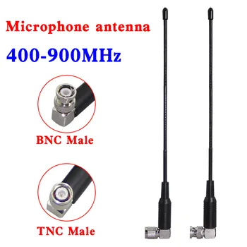 1PCS 400~900Mhz 7dbi Minkštas plakti antena BNC TNC male Plug jungtis shure UHF Belaidžio ryšio Imtuvas Mikrofonas SLX UC U4D U4S UB