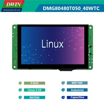 DWIN Linux 4.19 QT Platformos Pažangios Pramonės Naudojate Jutiklinį LCMs IPS TFT LCD Ekranas Vektoriaus Šrifto/Picture/Video/Audio Biblioteka