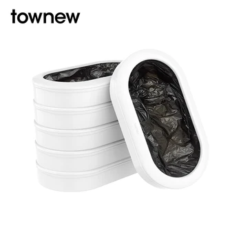 Townew T1 Tair T3 (6 Vnt.), Perdirbamų Papildymo Žiedo Pakeitimas Kasetės Šiukšlių maišai Smart Šiukšliadėžės
