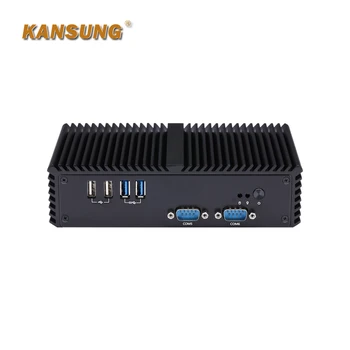 KANSUNG K4005UP6 DDR3 Iki 8G HD Graphics 4400 Mini PC 4005U, Dual Core Procesorius, 2 LAN 6 RS-232 Paramos AES-NI Kompiuteris