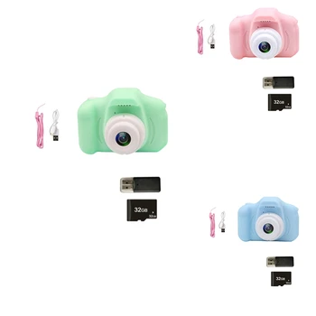 Vaikai Vaikų Mini Kamera Skaitmeninė Kamera 1080P HD Ekranas, Fotoaparatas, Vaizdo Kamera 8 MP Lauko Žaislų Kūdikių Dovanos
