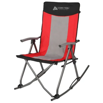 Kempingas Supamoji Kėdė, Raudona žvejybos kėdė nešiojamas kėdės ，smėlio kėdė