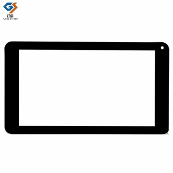 Juoda 7 Colių Naujas Overtech OX7SF Tablet Capacitive Jutiklinis Ekranas skaitmeninis keitiklis Jutiklis Išorės Stiklo Skydelis
