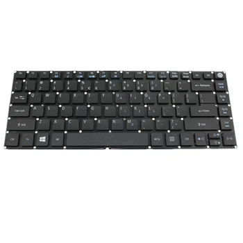 Nešiojamojo kompiuterio Klaviatūra ACER Dėl TravelMate TX40 TX40-G1 TX40-G2 Black JAV-Jungtinės amerikos valstijos Edition
