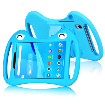 Vaikų Saugos Nešiojamų Silicon Cover dėklas su Atramą, Už Alcatel Džiaugsmo Tab 2 2021 8
