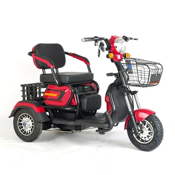 500W 48v 20 ah neįgaliųjų 3 ratinių elektrinio mobilumo motoroleris, su reguliuojamas Greitis