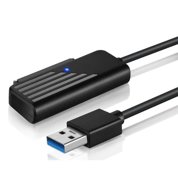 SATA į USB 3.0 Adapteris SATA Kabelis 5Gbps Didelės Spartos Duomenų Perdavimo 2,5 Colių HDD Kietąjį Diską SATA Adapteris
